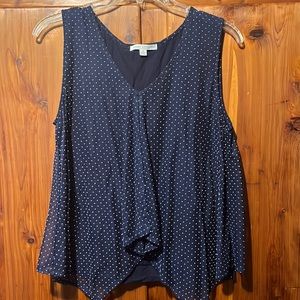 Polka dot tank top